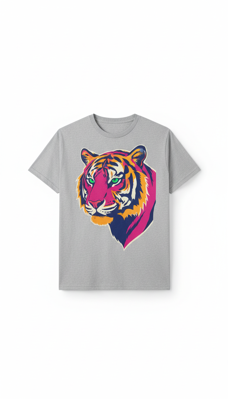 Bazaar Pink Tiger Graphic Tee