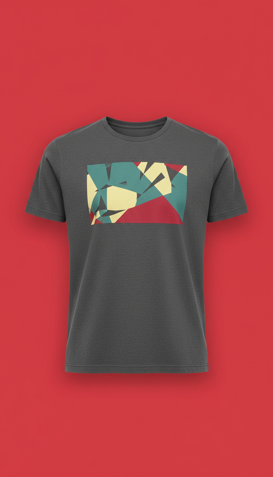 Midnight Asphalt Block Logo Graphic Tee