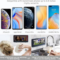 Shower Phone Holder | Waterproof Bathroom Mobile Phone Holder | Anti-Fog Case for Shower | Wall Mountable | 6.8 Inch Support Touch Screen Parent (Multicolor)