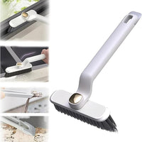 Multi-Function Rotating Crevice Cleaning Brush, 360 Degree Rotating Hard Bristle Crevice Cleaning Brushes, No Dead Corners Hard Bristle Brush for Cleaning Bathroom, Bathtub, Kitchen Tools
