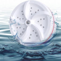 Portable Washing Machine, Mini Ultrasonic Washing Machine 3 in 1 Dishwashers Ultrasonic Waves Suitable for Home