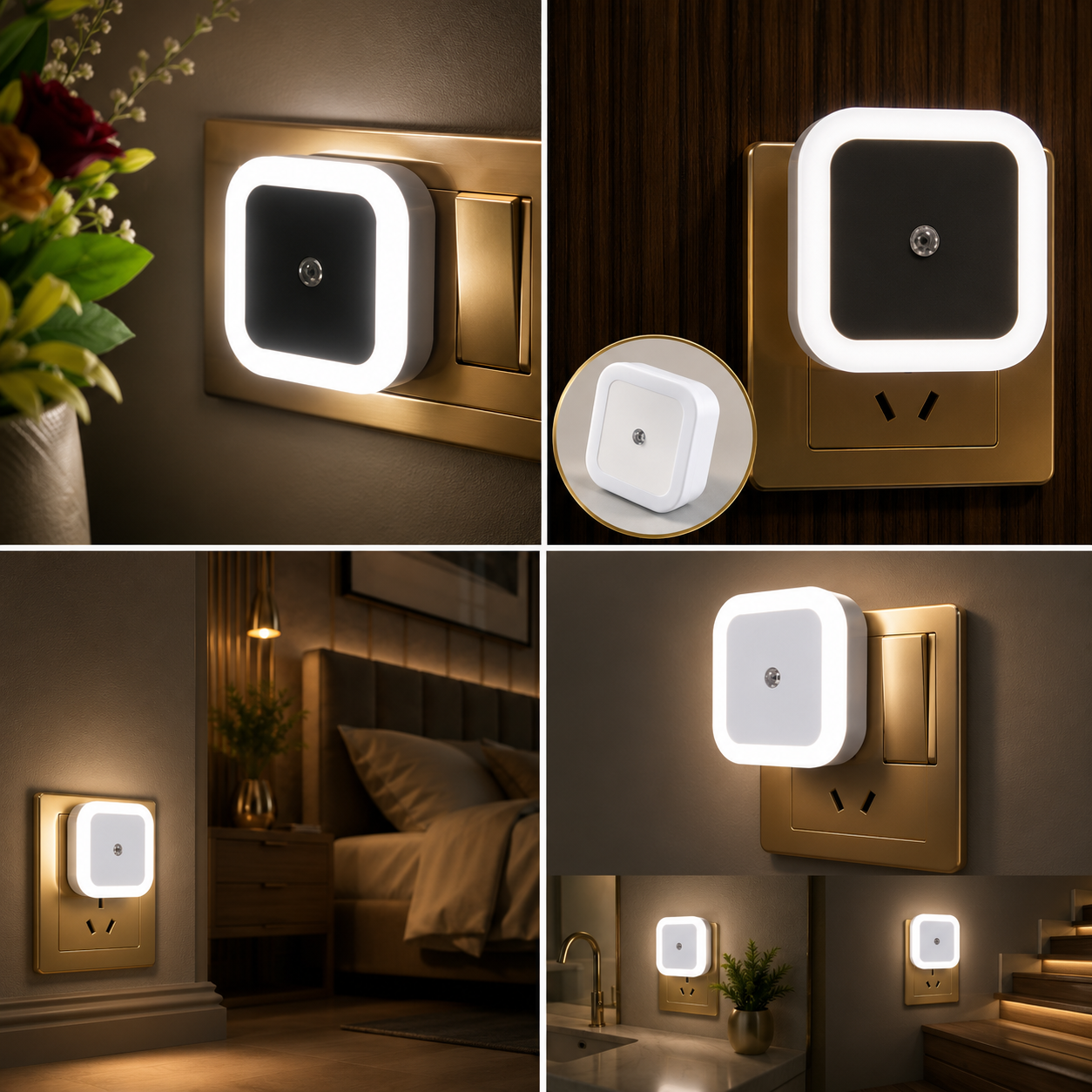 LumeHeaven Motion Sensor Square Led