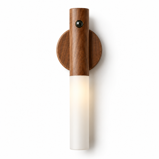 Rechargeable Wooden Motion Sensor Light - LumeHeaven